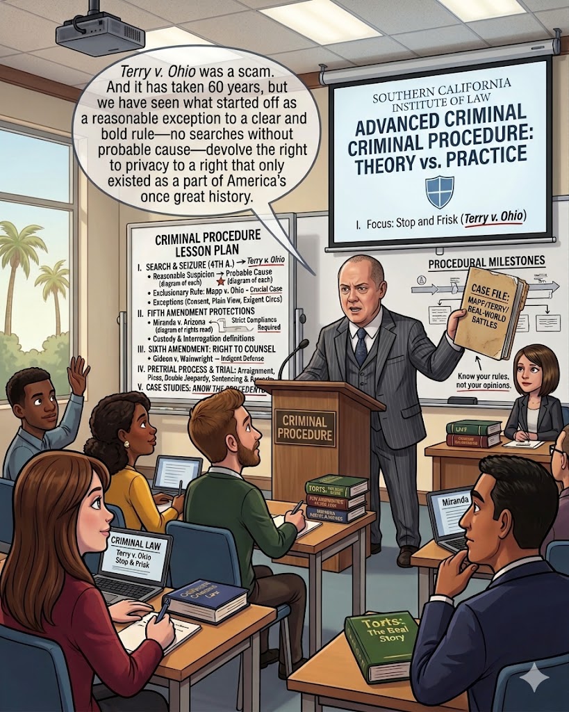Andre Verdun - Teaching at Southern California Institute of Law